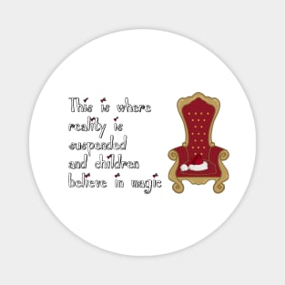 Santa Clause Chair Magnet